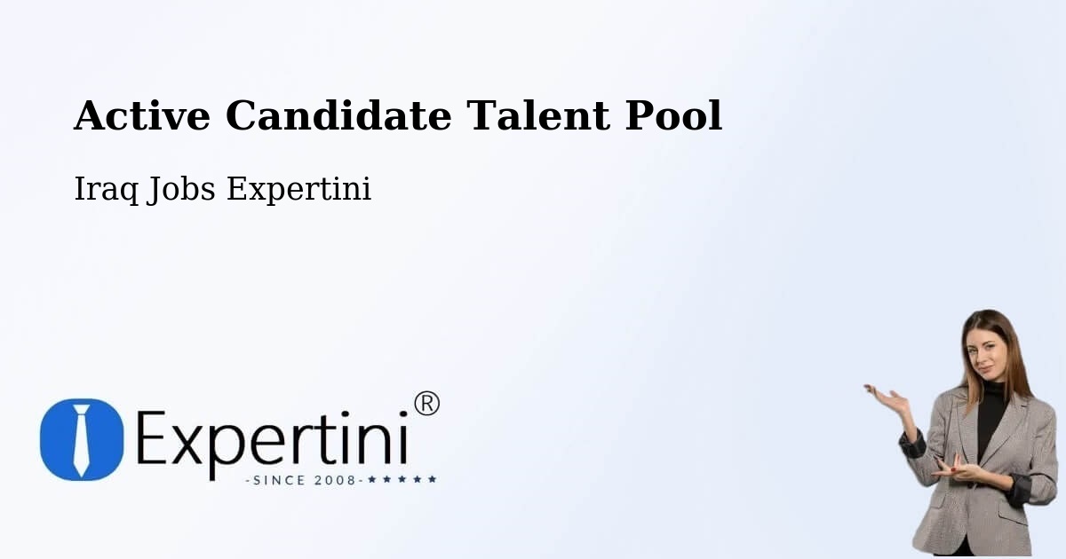 Active Candidate Talent Pool – Binouk - Iraq Jobs Expertini